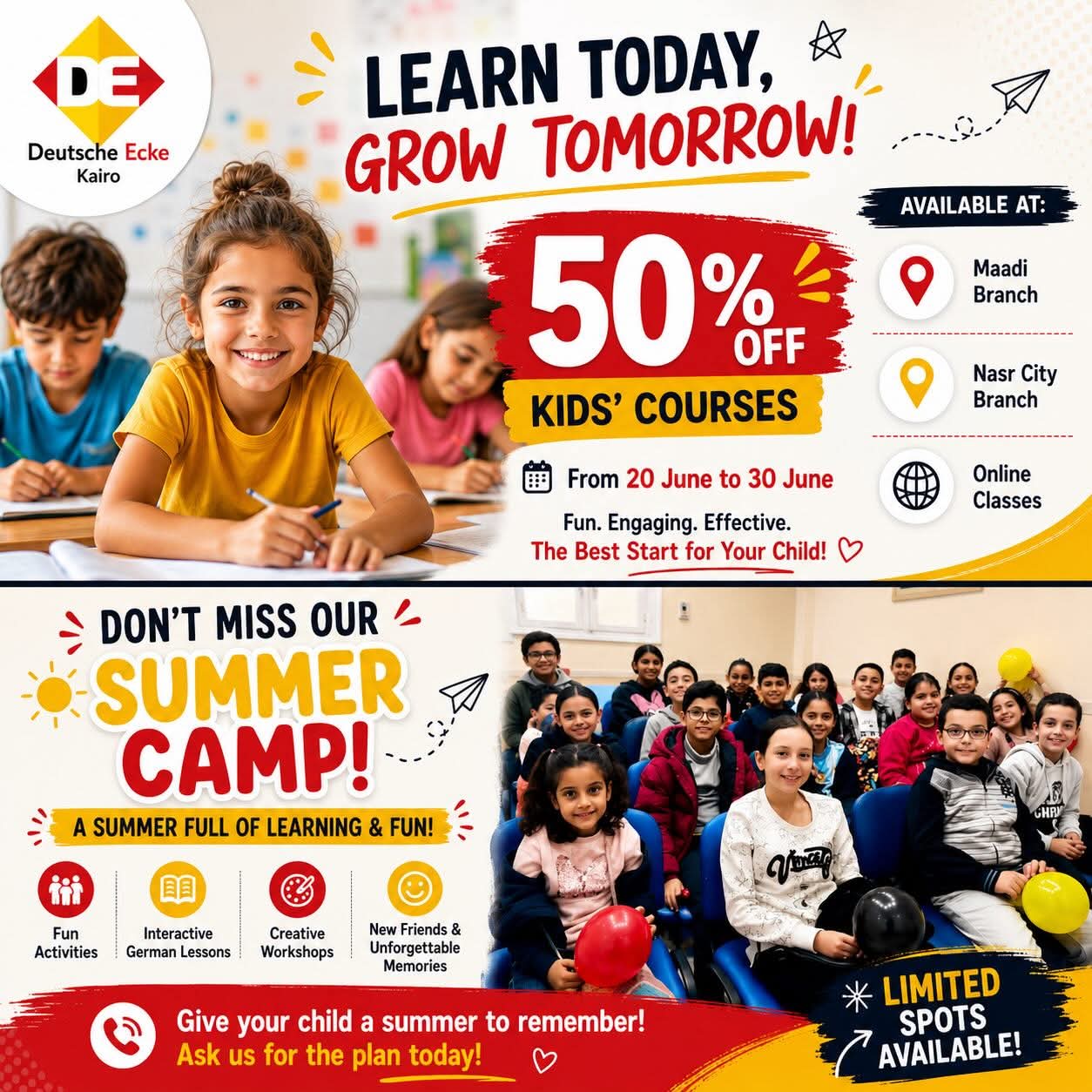 🎉 Kids’ German Courses! Age 5-7Y
